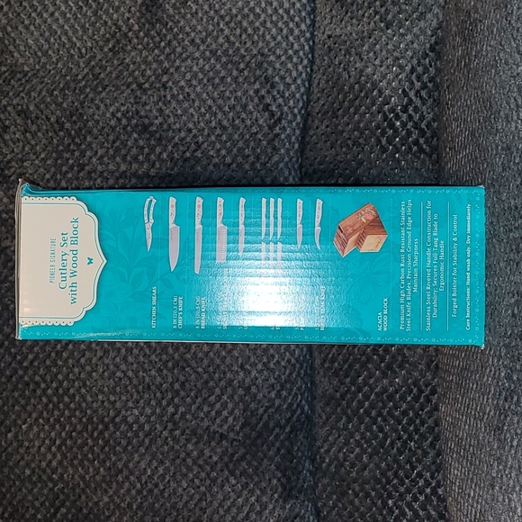 Pioneer Woman Pioneer Signature Cutlery Set with Wood Block - Picture 2 of 3